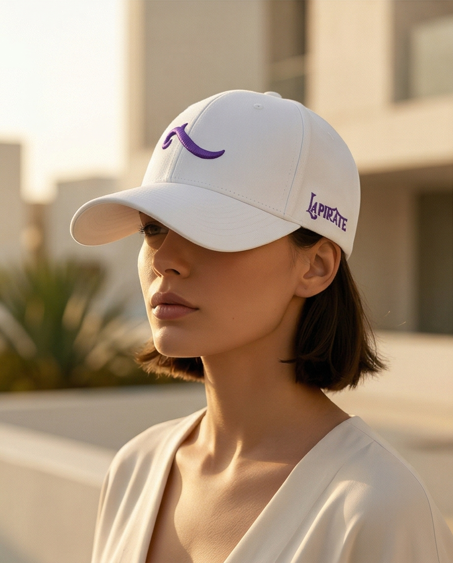 Casquette Blanche Wave