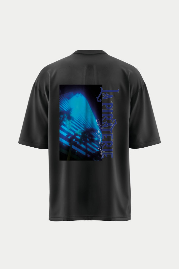 T-shirt Night Blue Oversize - LA PIRATERIE