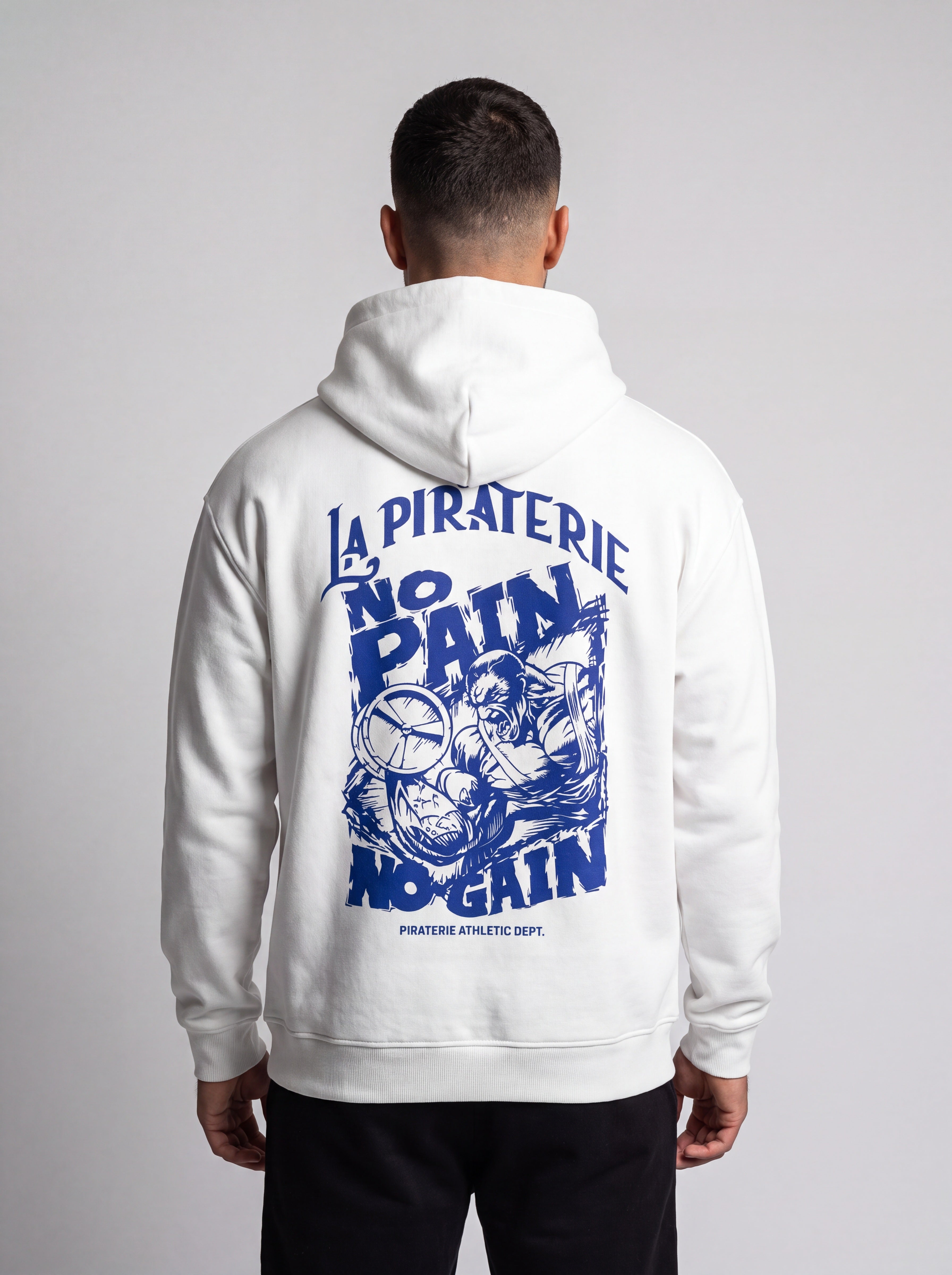 Hoodie La Piraterie - NO PAIN NO GAIN