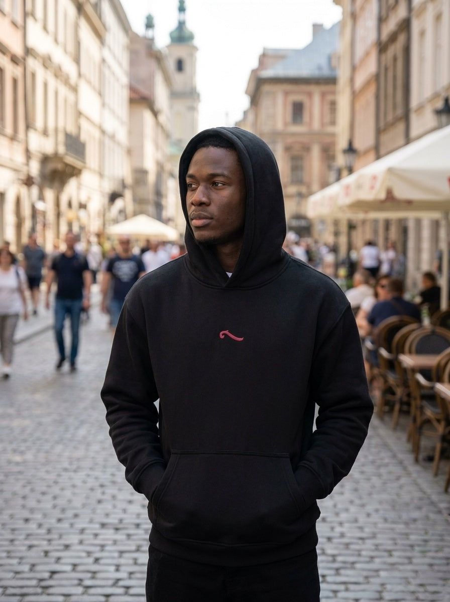 Hoodie La Piraterie - Classic Wave Magenta