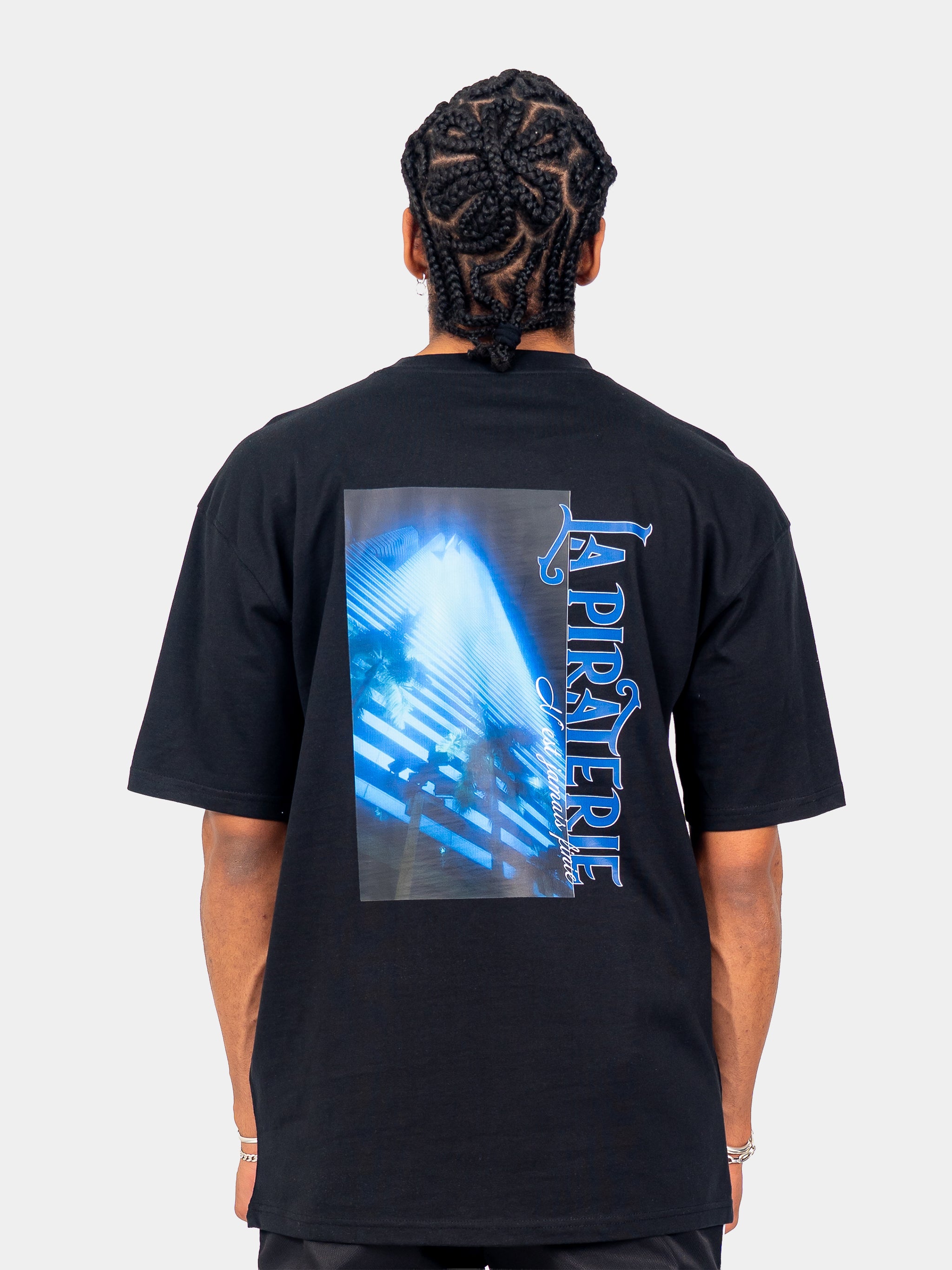 T-shirt Night Blue Oversize - LA PIRATERIE