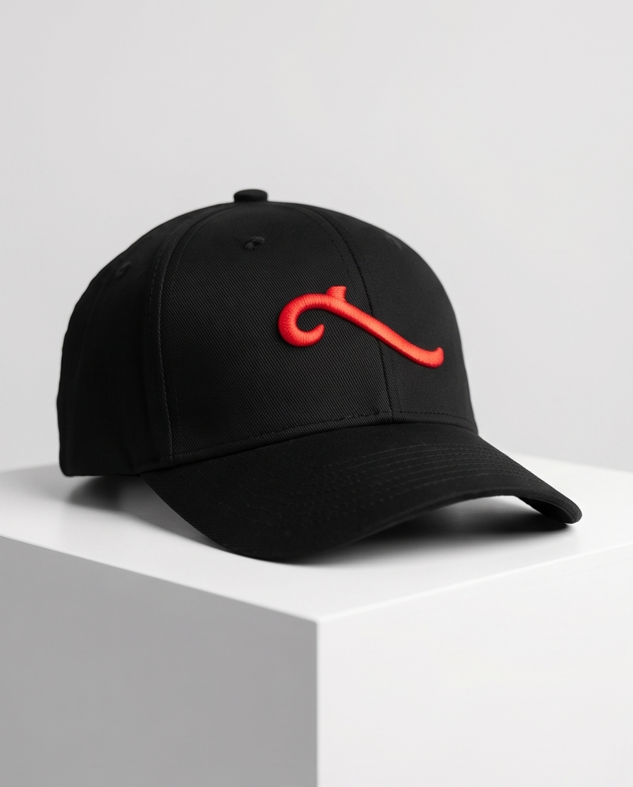 Casquette Orange Corail Wave