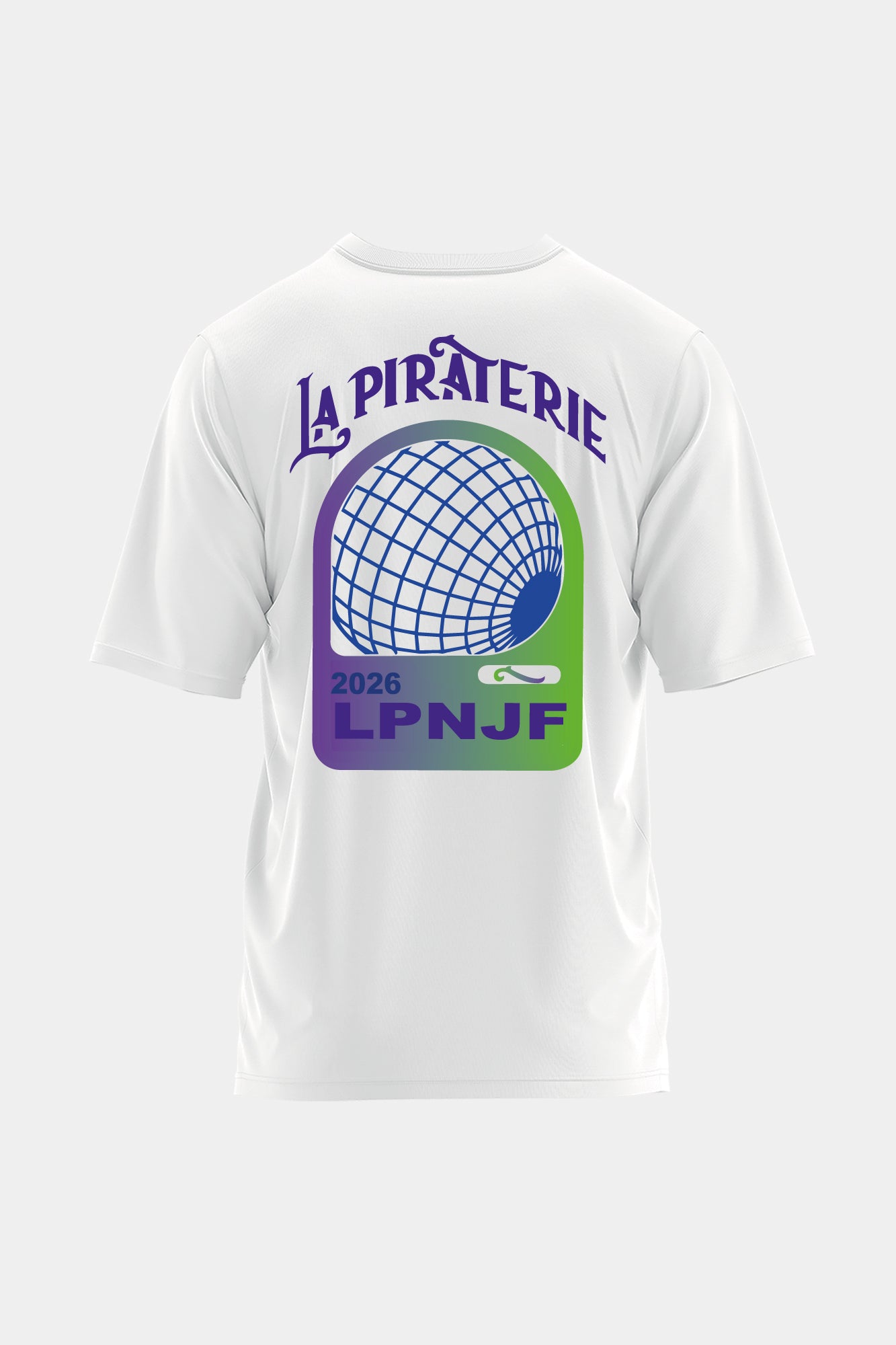 T-shirt Globe éclosion Blanc