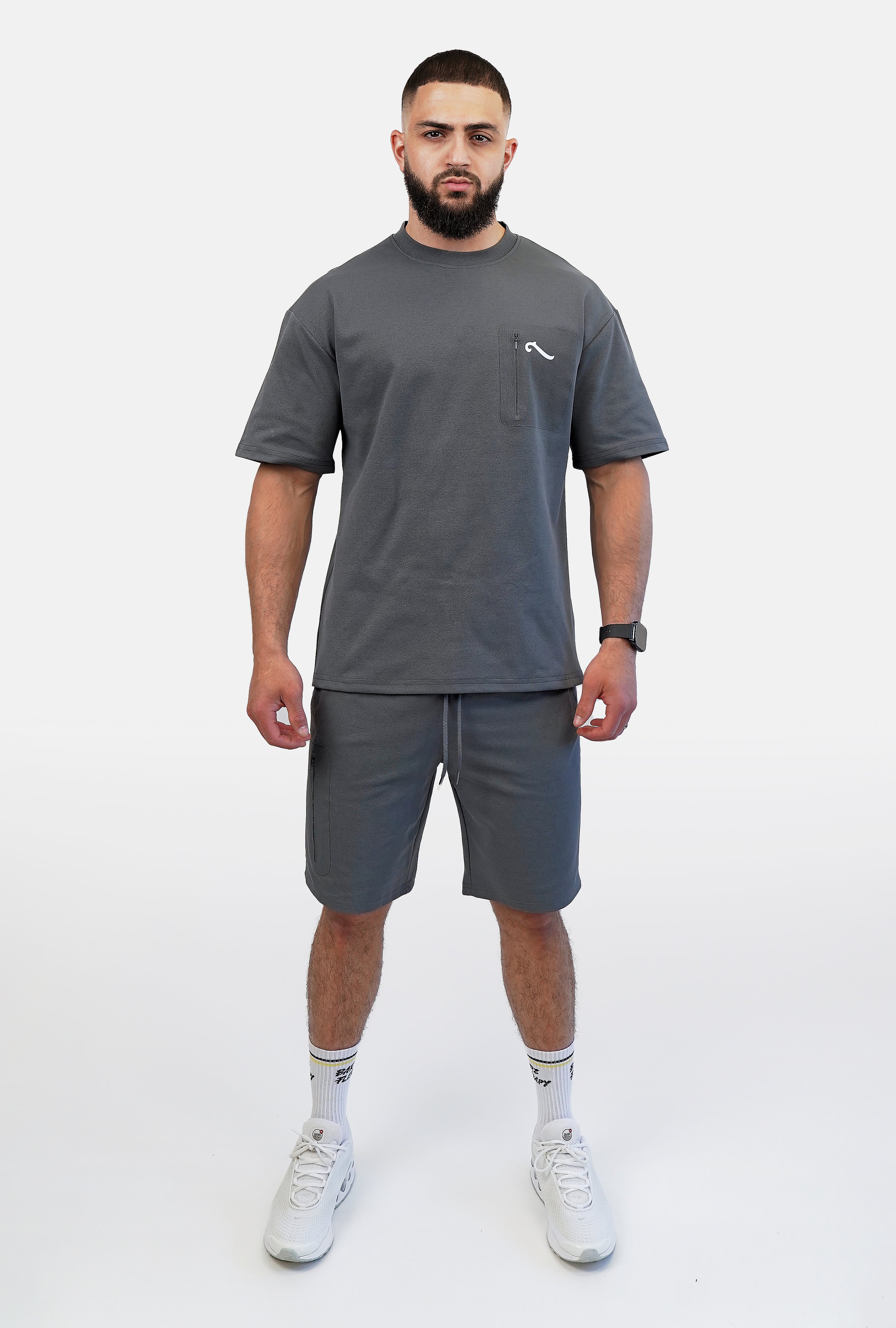 T-shirt Wave Gris