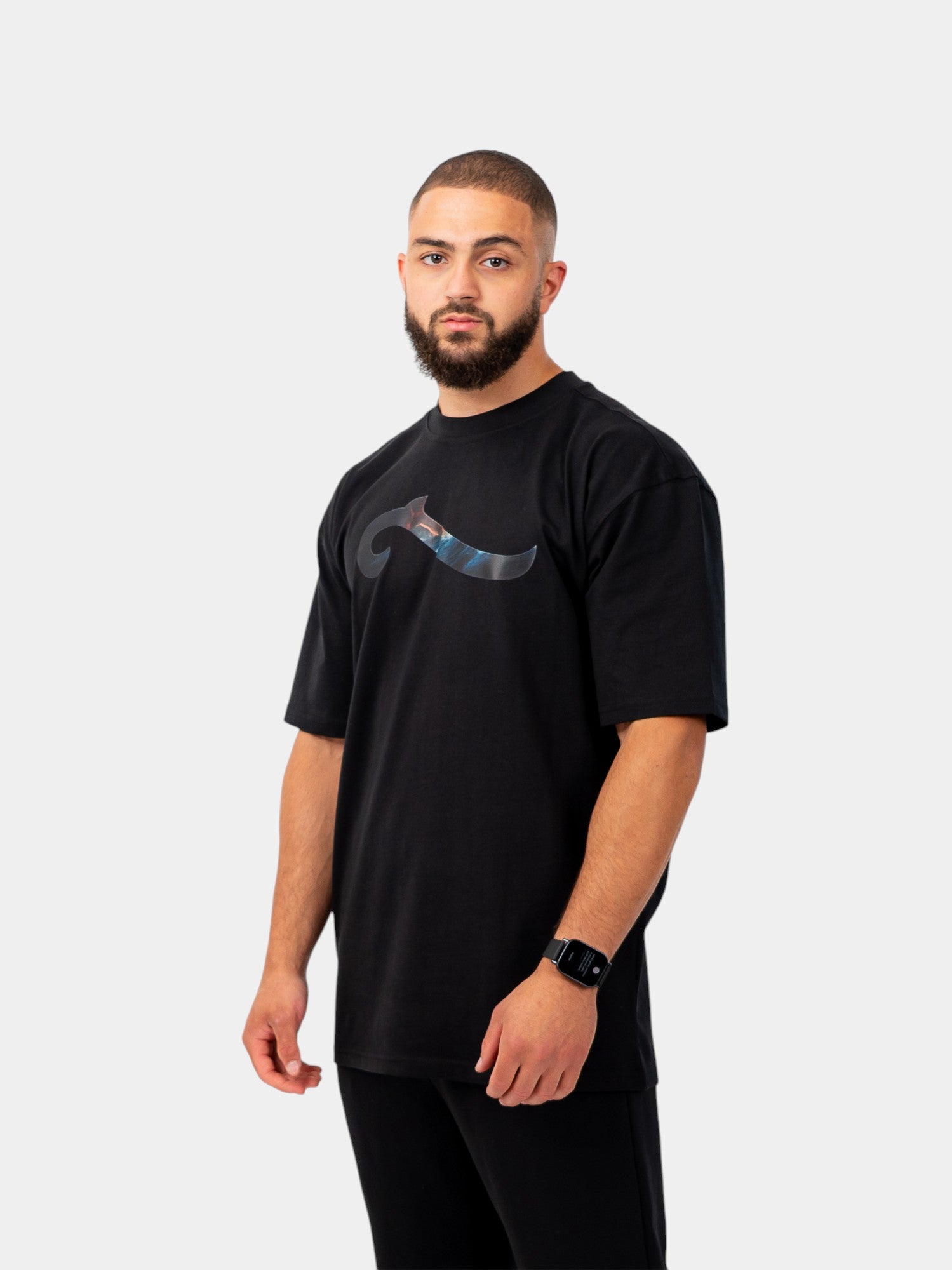 T-shirt Sunset Blue Oversize