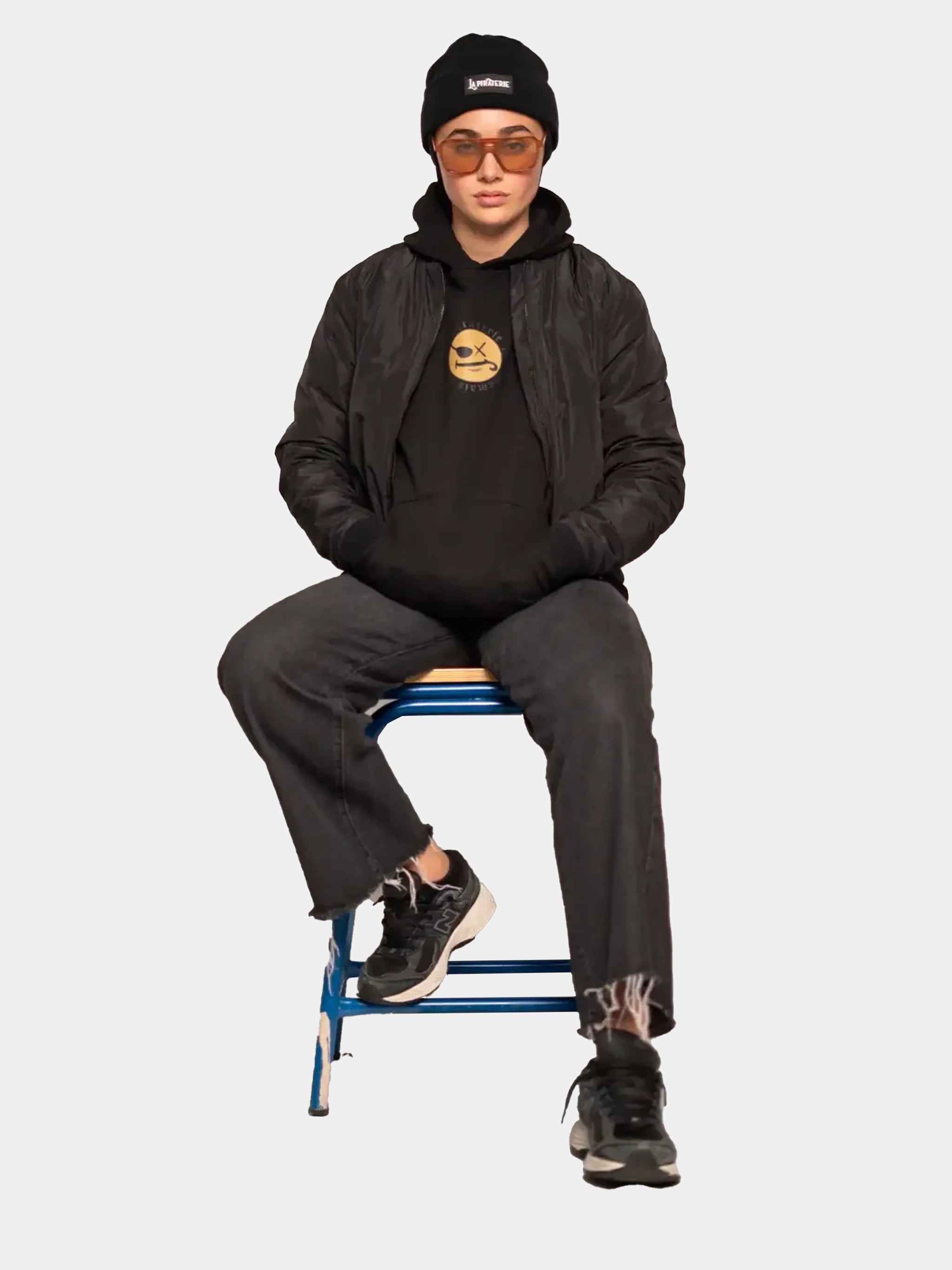 Hoodie Full Moon La Piraterie – coton, coupe décontractée avec motifs inspirés de la lune