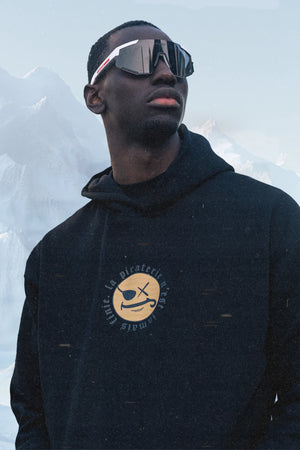 Hoodie Full Moon La Piraterie – coton, coupe décontractée avec motifs inspirés de la lune