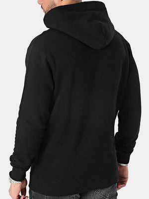 Hoodie Piraterie La Piraterie – sérigraphie poitrine, coupe droite avec capuche ajustable, confort durable au style urbain