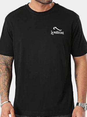 la piraterie t-shirt wave lpr noir face