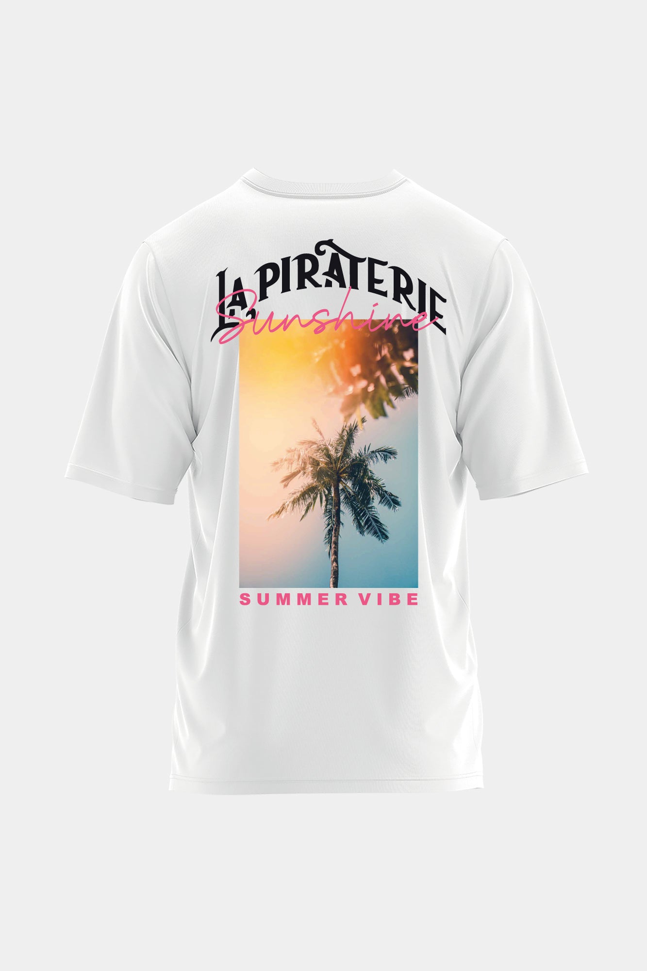T-shirt La Piraterie Sunshine - Summer Vibe Blanc