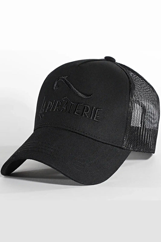 Casquette Trucker Logo Noir Noir