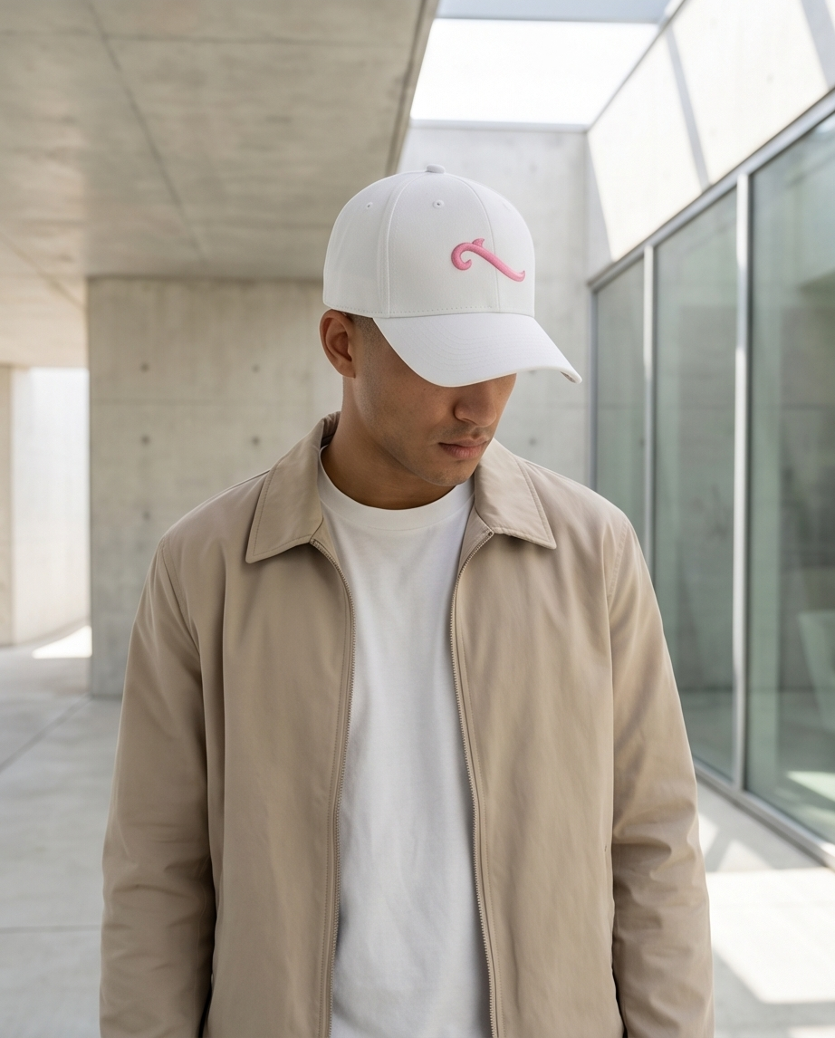 Casquette Blanche Wave