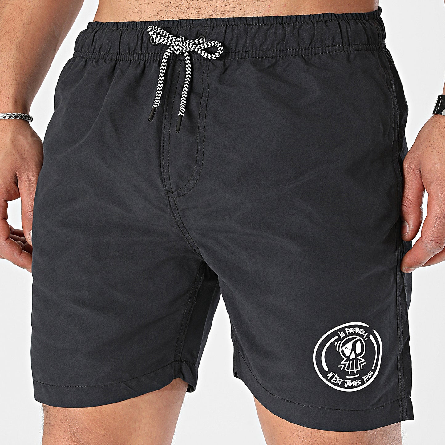 Short De Bain Noir