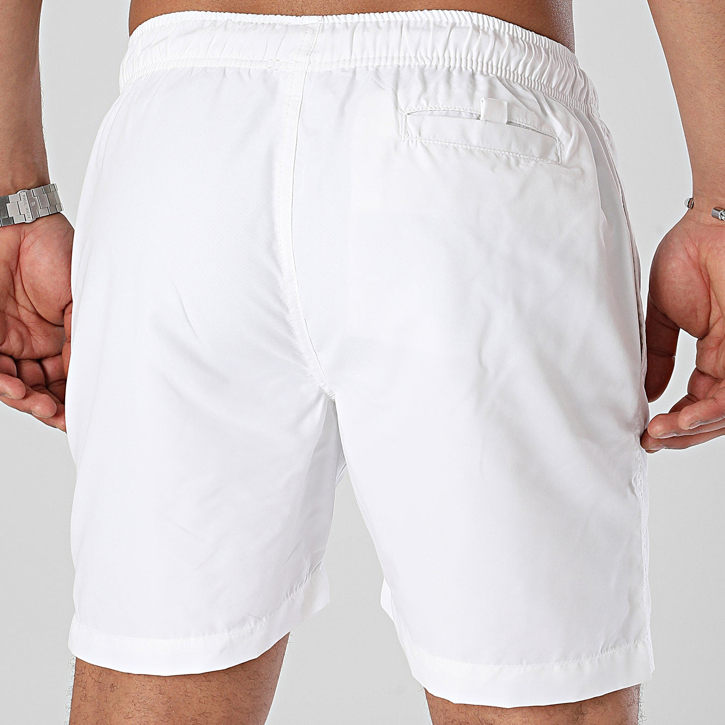 Short De Bain Blanc