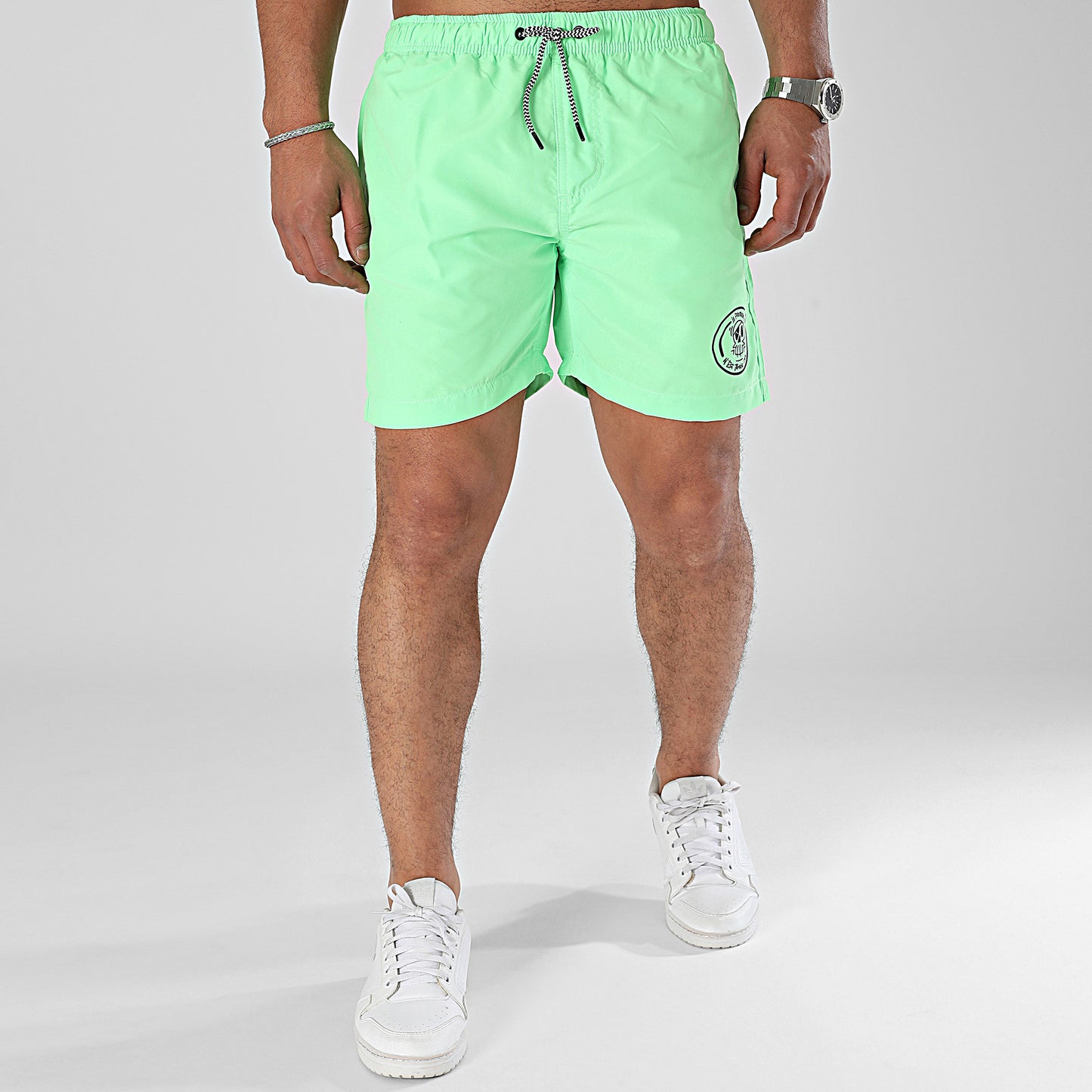 Short De Bain Vert Fluo