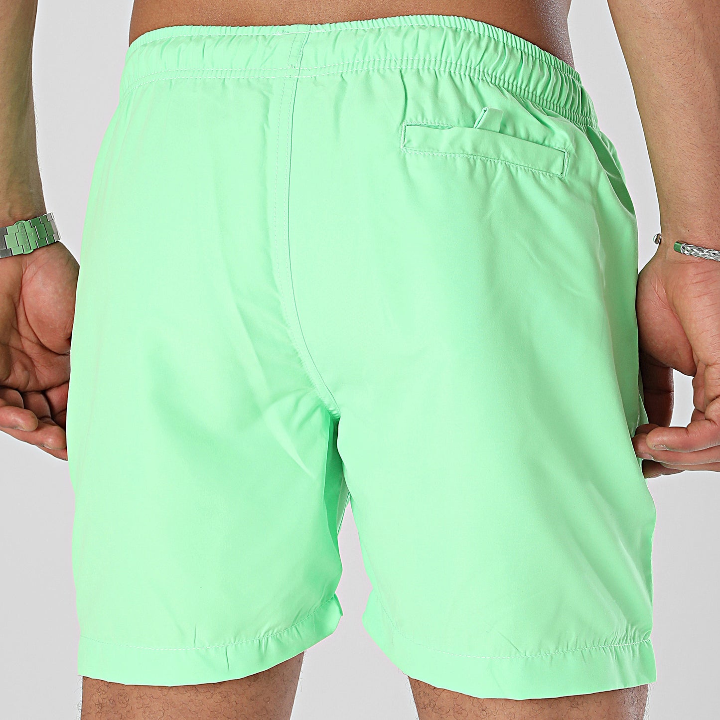 Short De Bain Vert Fluo