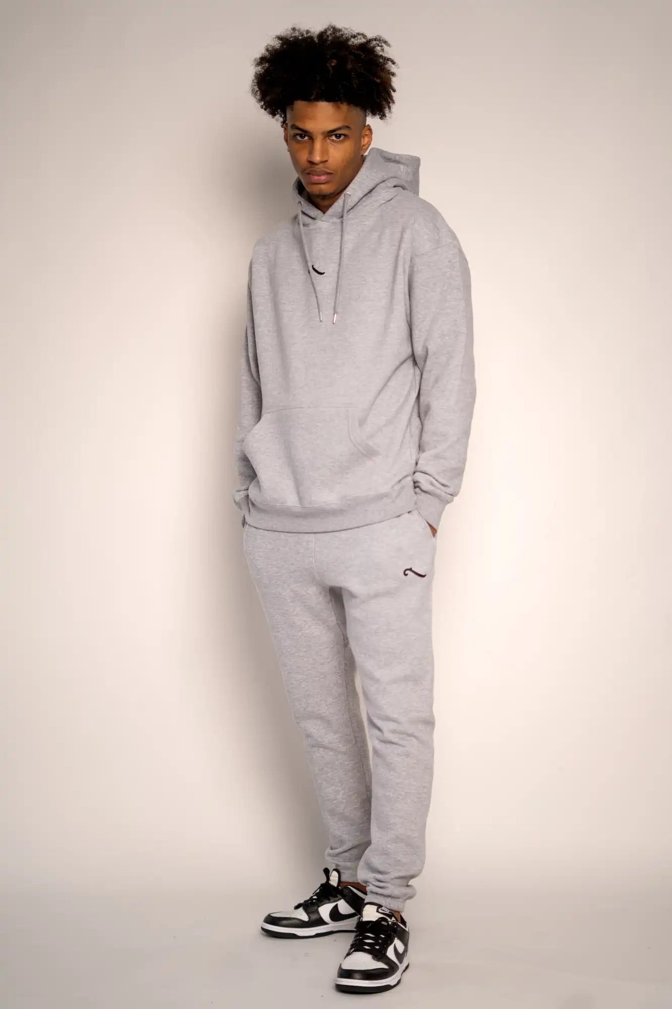 hoodie classic gris