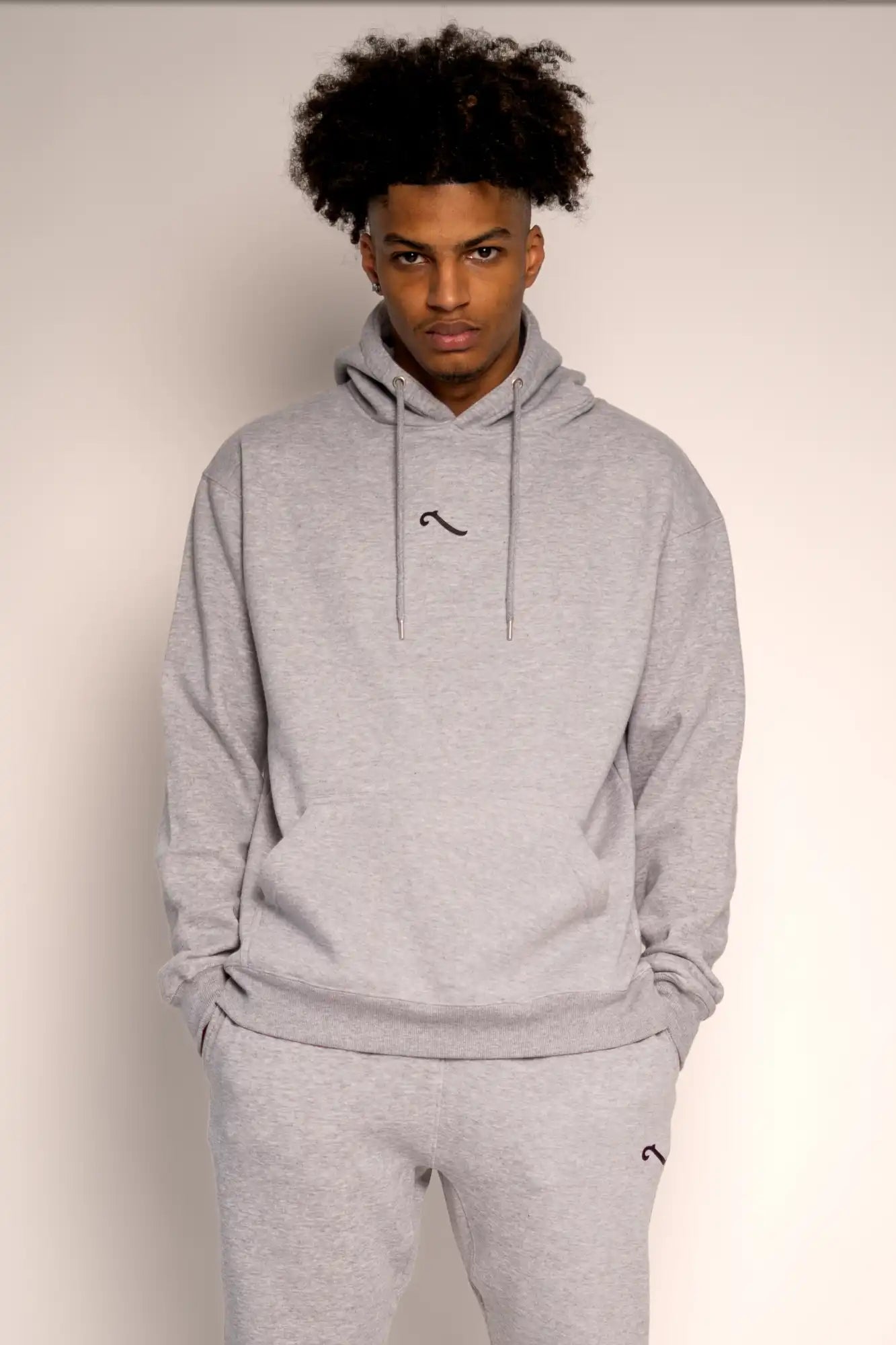 hoodie classic gris