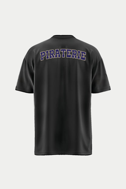 T-shirt School – Blanc/Noir