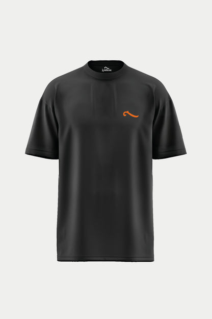 🦜 T-shirt Oversize Parrot Edition – Blanc/Noir
