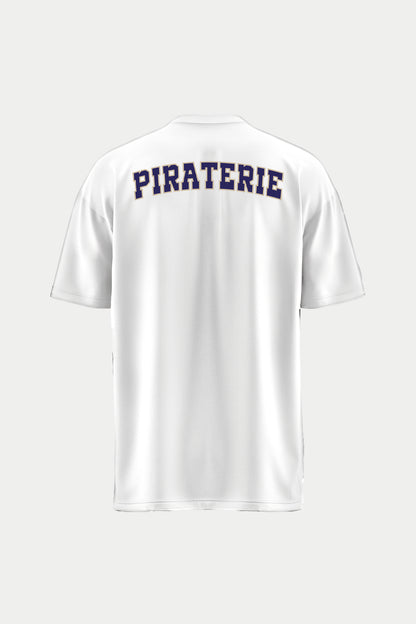 T-shirt School – Blanc/Noir