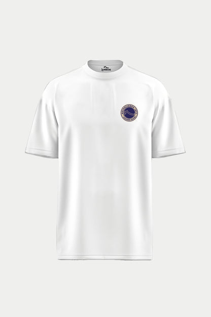 T-shirt School – Blanc/Noir