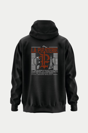 🖤 LP Hoodie Oversize Noir - LA PIRATERIE