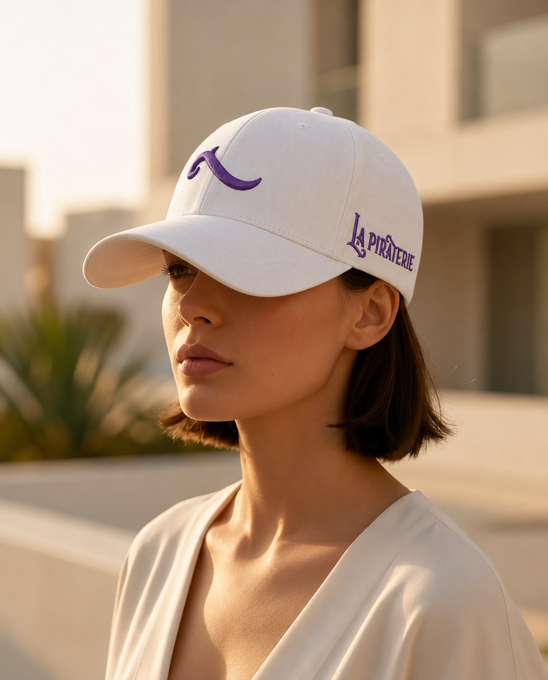 Casquette La Piraterie - Blanche Wave