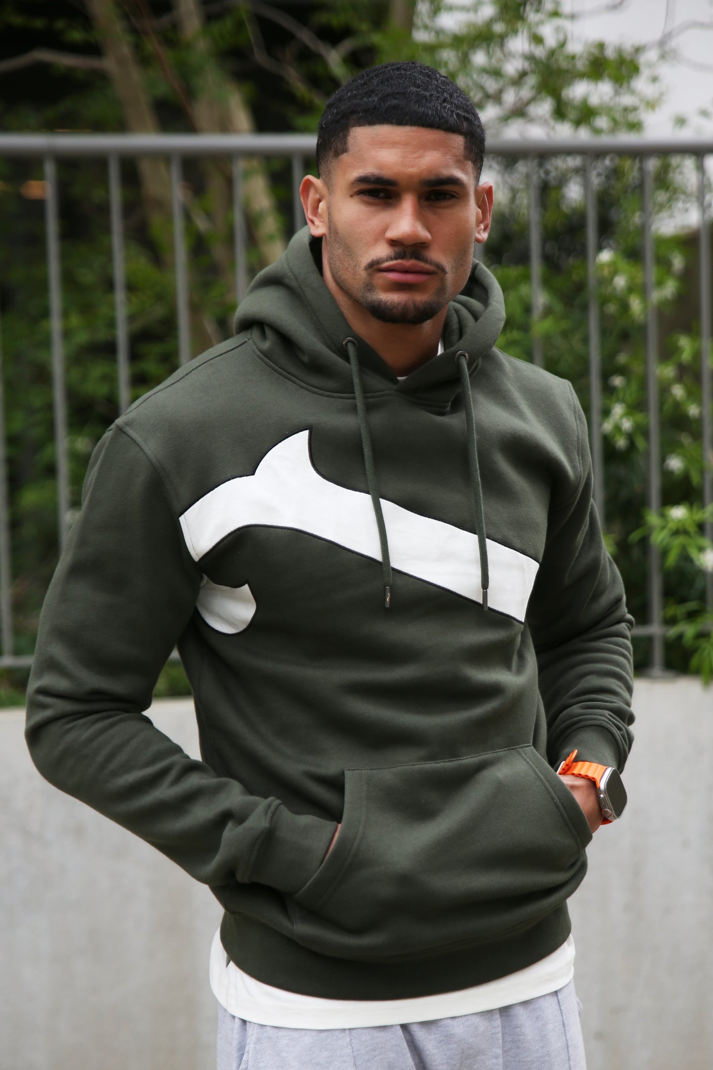hoodie bicolor