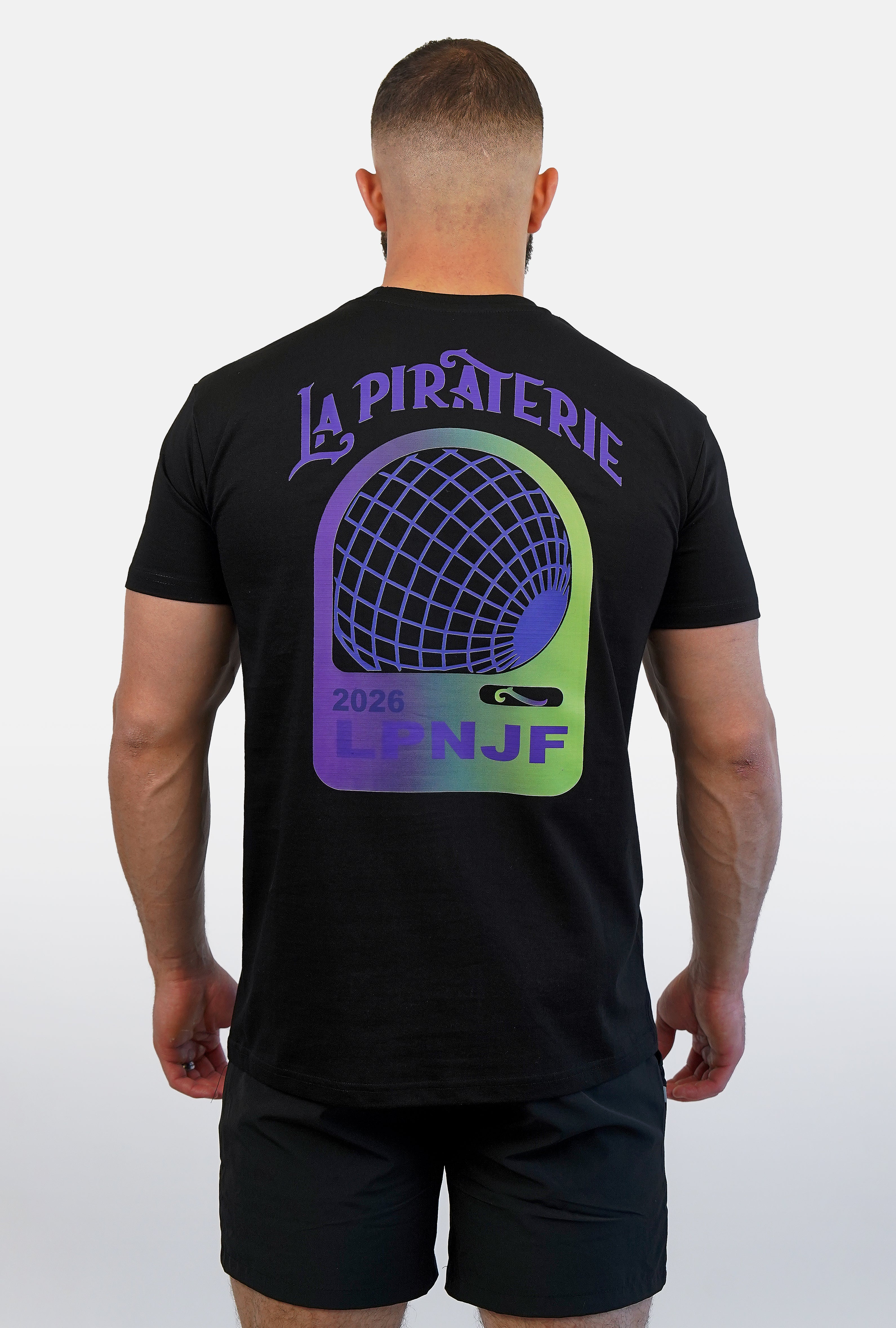 T-shirt Globe éclosion Noir