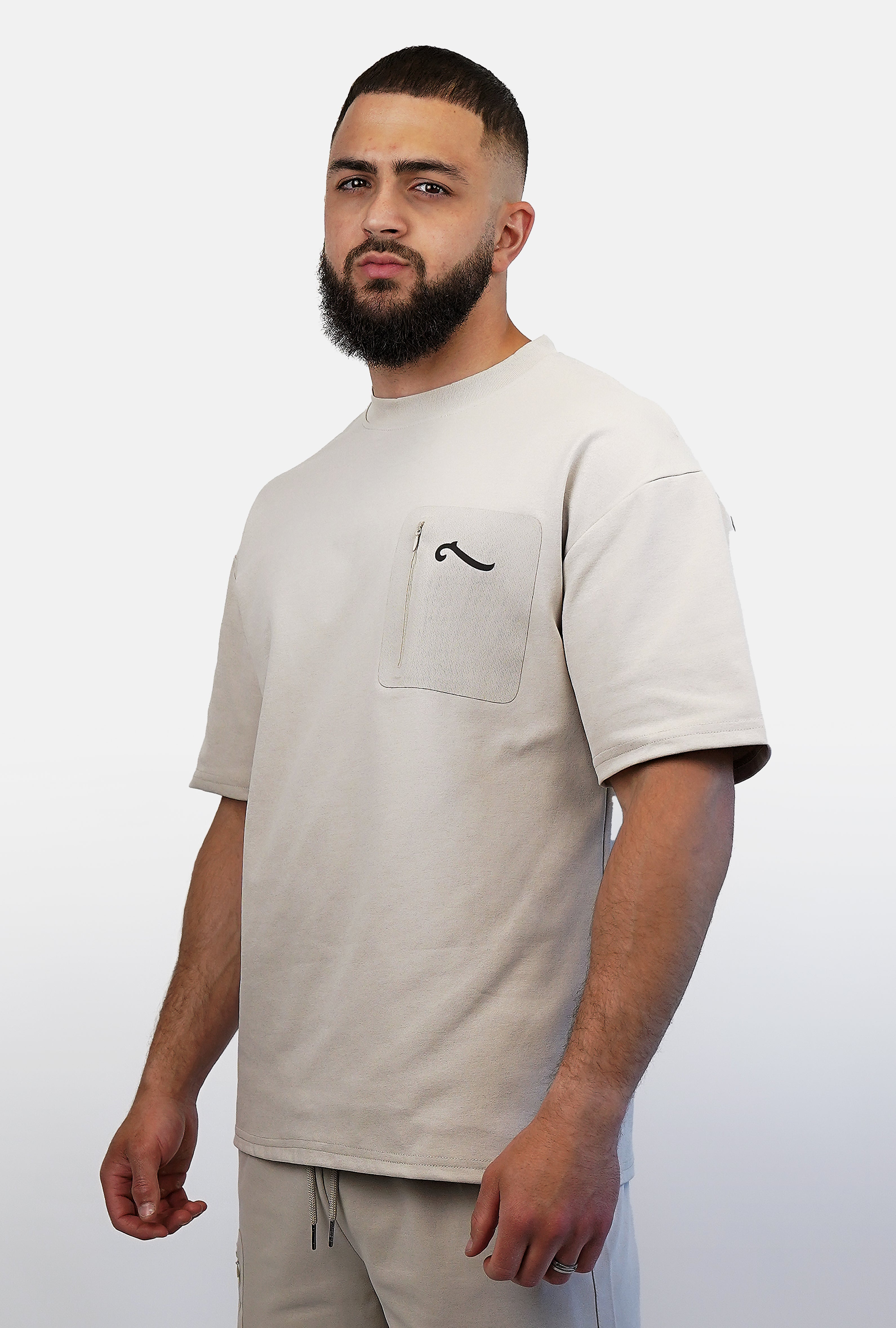 T-shirt Wave Beige