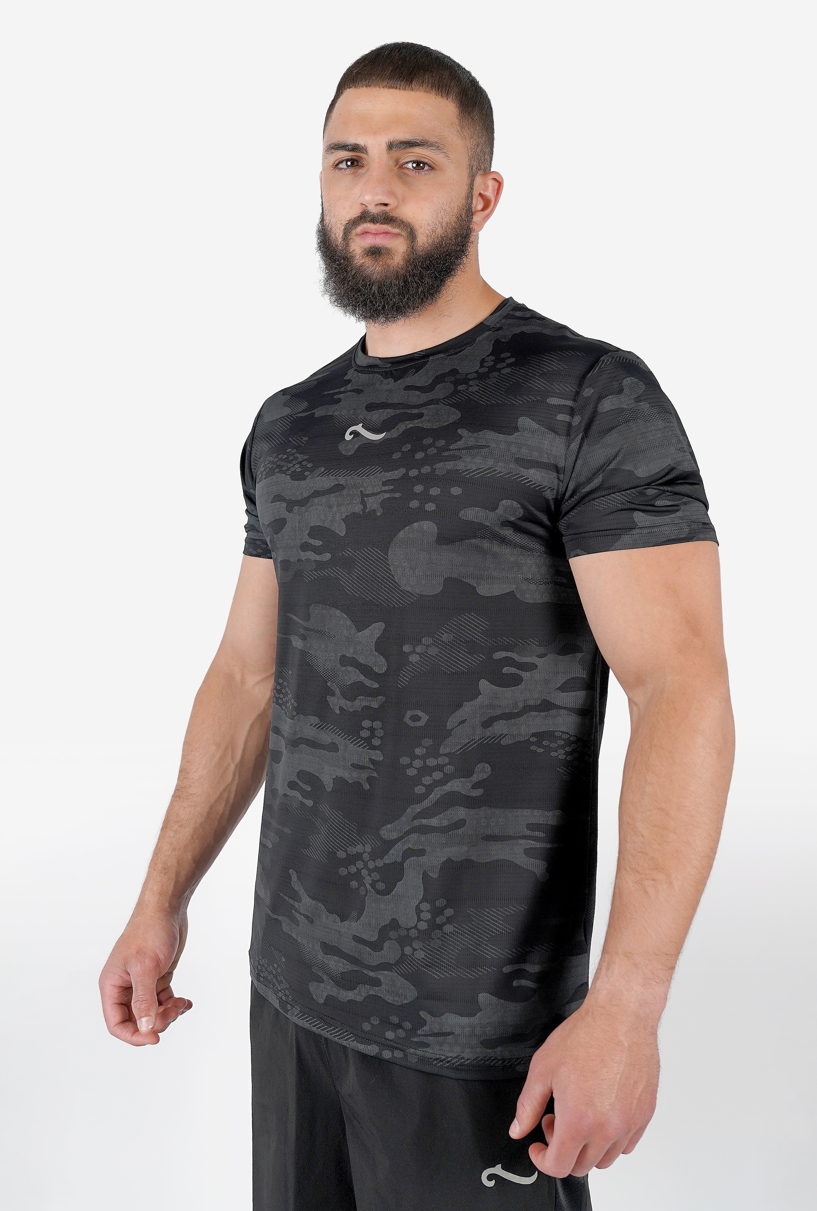 T-Shirt Sport Noir-Mili