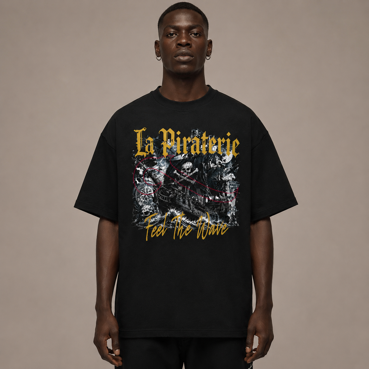 T-shirt FEEL THE WAVE – vue produit 2