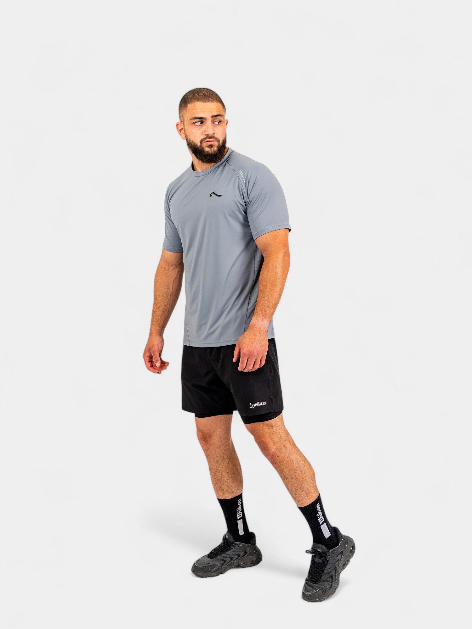 T-shirt Sport Wave Gris