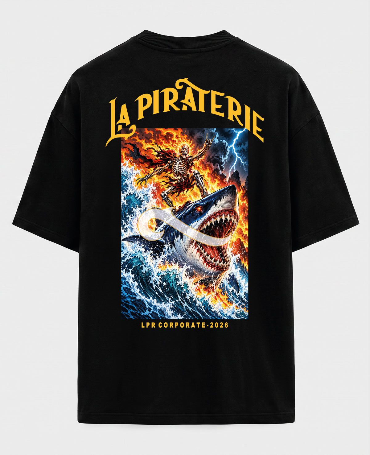 T-shirt La Piraterie SHARK RIDER
