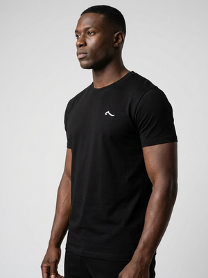 T-shirt Wave Noir – vue produit 2
