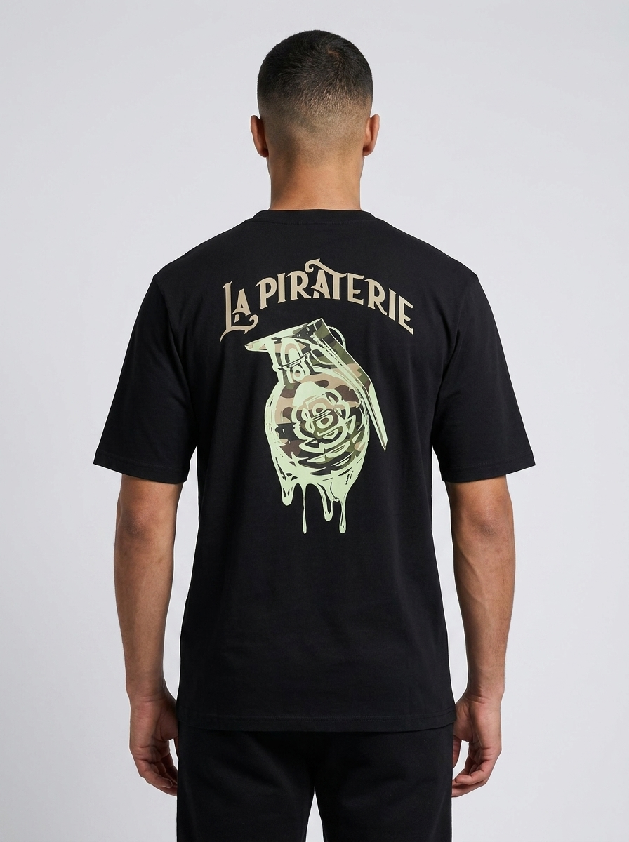 T-shirt La Piraterie - Grenade Vert