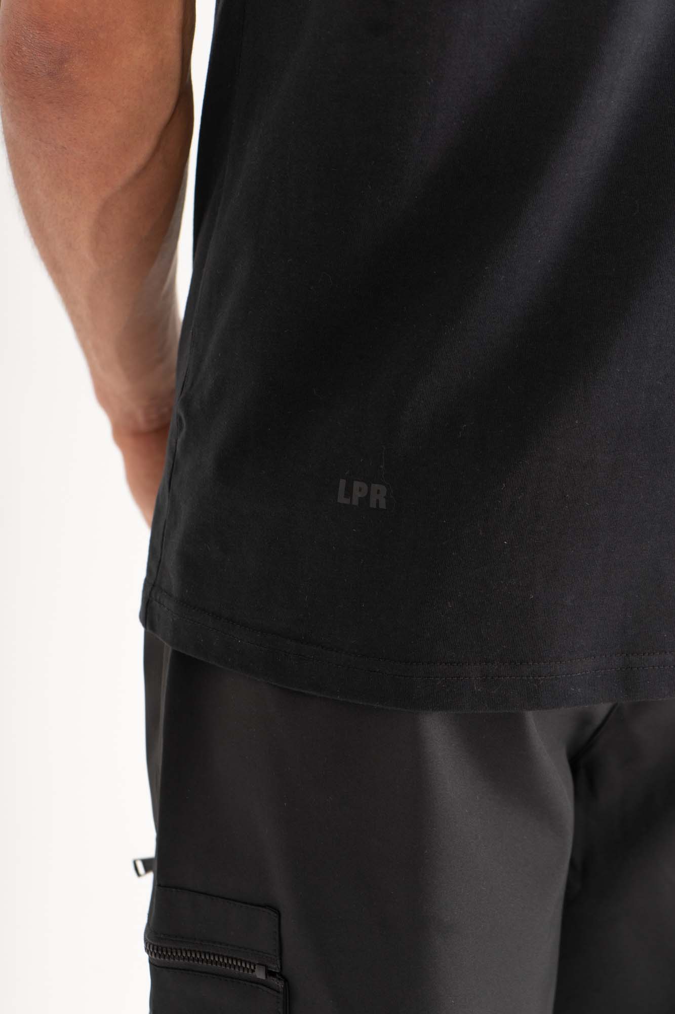 tee shirt lpr x vtr  noir