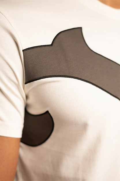 Tee Bicolor Beige